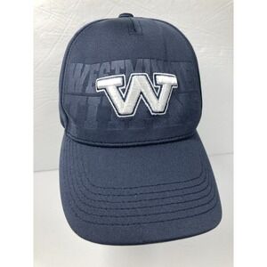 Westminster College Titans Cap Hat‎ Blue Adjustable Snapback Pennsylvania